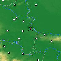 Nearby Forecast Locations - Вуковар - карта