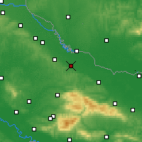 Nearby Forecast Locations - Вировитица - карта