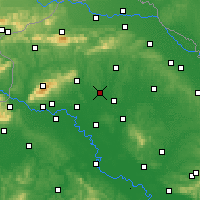 Nearby Forecast Locations - Врбовец - карта