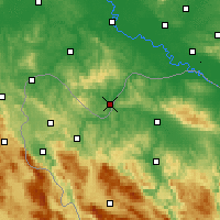 Nearby Forecast Locations - Двор - карта