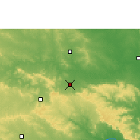 Nearby Forecast Locations - Адилабад - карта
