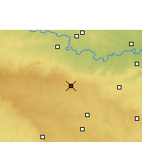 Nearby Forecast Locations - Ambajogai - карта