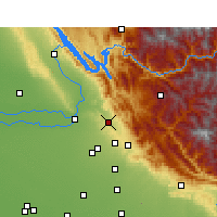 Nearby Forecast Locations - Baddi - карта