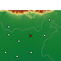 Nearby Forecast Locations - Bahadurganj - карта