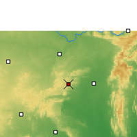Nearby Forecast Locations - Bethamcherla - карта