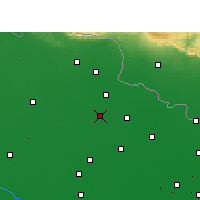 Nearby Forecast Locations - Беттиах - карта
