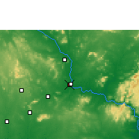 Nearby Forecast Locations - Bhadrachalam - карта