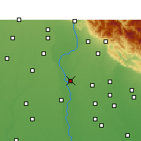 Nearby Forecast Locations - Биджнор - карта