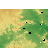 Nearby Forecast Locations - Chakradharpur - карта