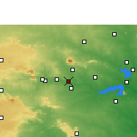 Nearby Forecast Locations - Chandrapura - карта