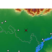 Nearby Forecast Locations - Куч-Бихар - карта