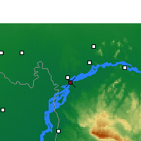 Nearby Forecast Locations - Dhubri - карта