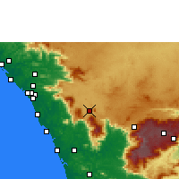 Nearby Forecast Locations - Калпетта - карта