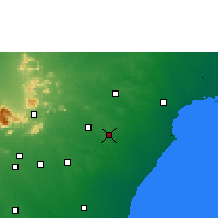 Nearby Forecast Locations - Karaikudi - карта