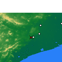 Nearby Forecast Locations - Кхурда - карта