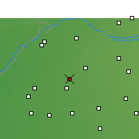 Nearby Forecast Locations - Kotkapura - карта