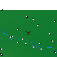 Nearby Forecast Locations - Lalganj - карта