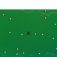 Nearby Forecast Locations - Madhepura - карта