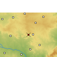 Nearby Forecast Locations - Махбубнагар - карта