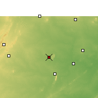 Nearby Forecast Locations - Malpura - карта