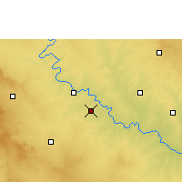 Nearby Forecast Locations - Mangalwedha - карта