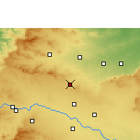 Nearby Forecast Locations - Manmad - карта