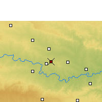 Nearby Forecast Locations - Manwath - карта