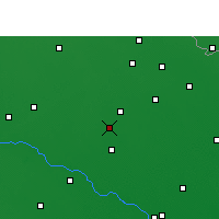 Nearby Forecast Locations - Mirganj - карта