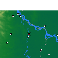 Nearby Forecast Locations - Муршидабад - карта
