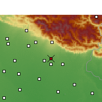 Nearby Forecast Locations - Nagla - карта