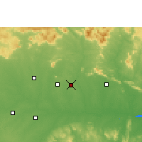 Nearby Forecast Locations - Naila-Janjgir - карта