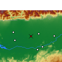 Nearby Forecast Locations - Nalbari - карта