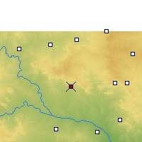 Nearby Forecast Locations - Narayanpet - карта