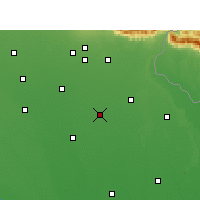 Nearby Forecast Locations - Nawabganj - карта