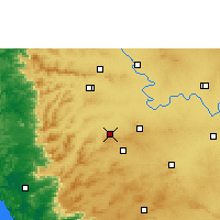 Nearby Forecast Locations - Nipani - карта