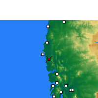 Nearby Forecast Locations - Palghar - карта