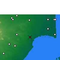 Nearby Forecast Locations - Peravurani - карта