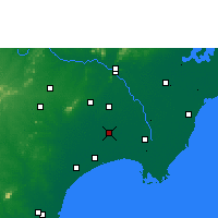 Nearby Forecast Locations - Ponnur - карта