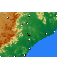Nearby Forecast Locations - Rajam - карта