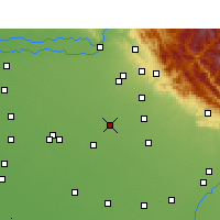 Nearby Forecast Locations - Rajpura - карта