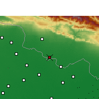 Nearby Forecast Locations - Raxaul - карта