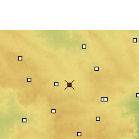 Nearby Forecast Locations - Сангаредди - карта