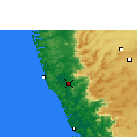Nearby Forecast Locations - Sawantwadi - карта