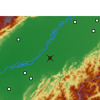 Nearby Forecast Locations - Sivasagar - карта