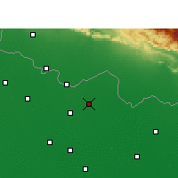 Nearby Forecast Locations - Sitamarhi - карта