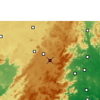 Nearby Forecast Locations - Sunabeda - карта