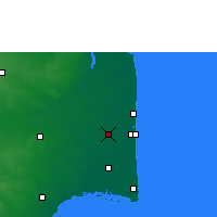 Nearby Forecast Locations - Тируварур - карта