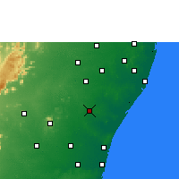 Nearby Forecast Locations - Tindivanam - карта