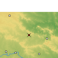 Nearby Forecast Locations - Umarkhed - карта