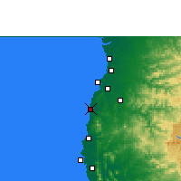 Nearby Forecast Locations - Umargam - карта